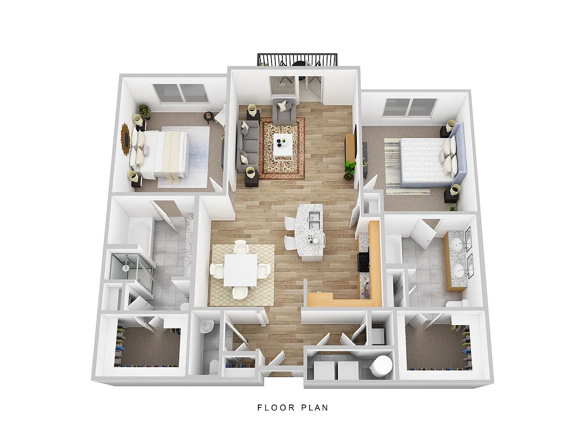 Floor plan B3A