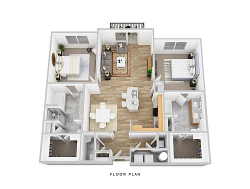 Floor plan B3A