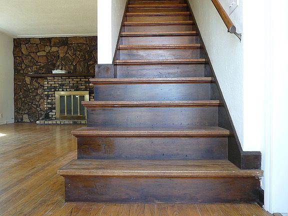 Solid hardwood throughout.