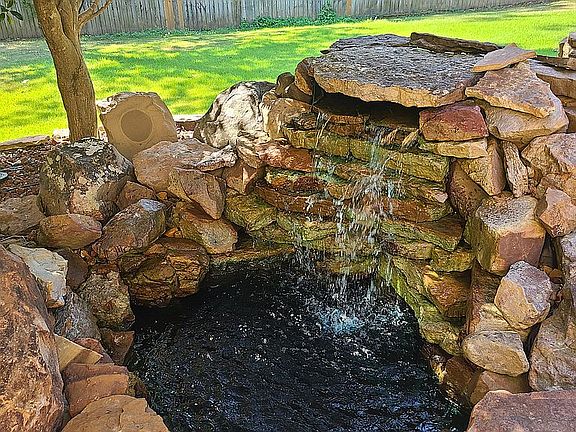 Rock Fountain - Deck