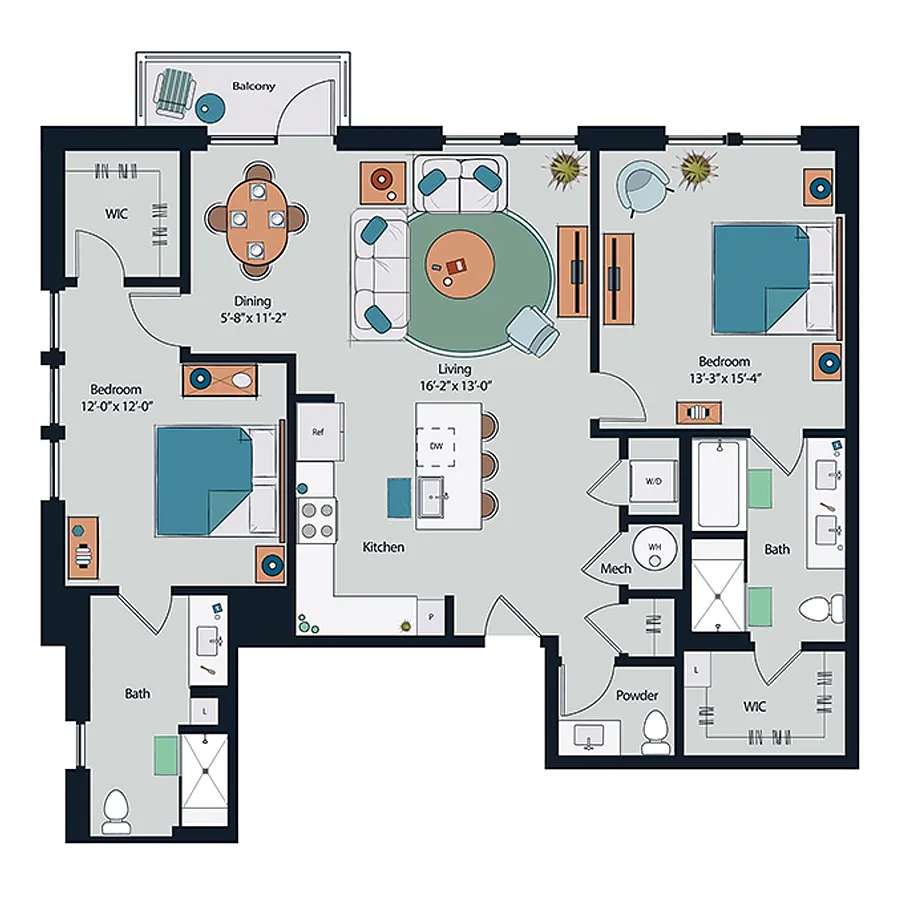 Floor plan B14