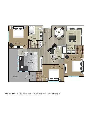 Floor plan C1