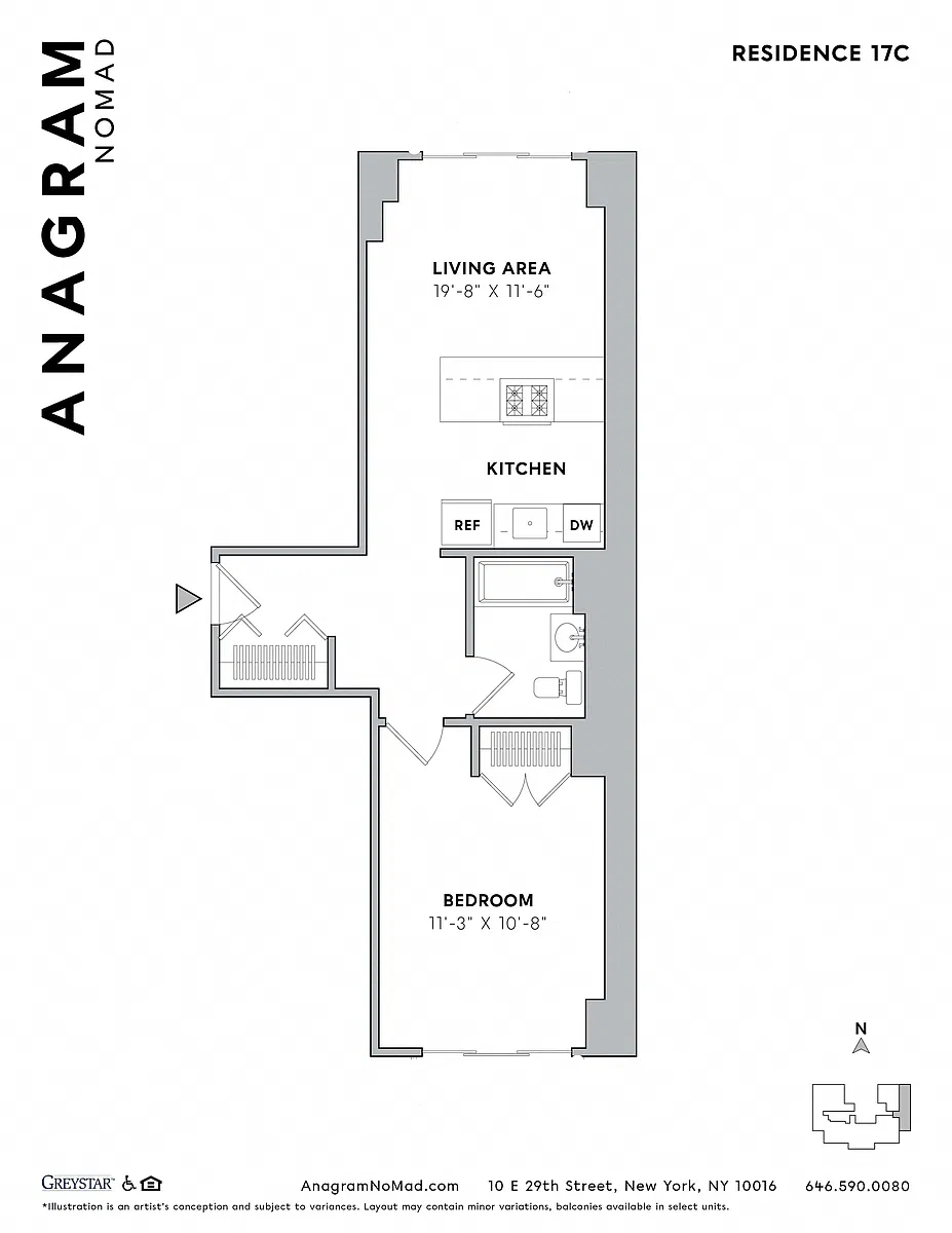 Floor plan A14