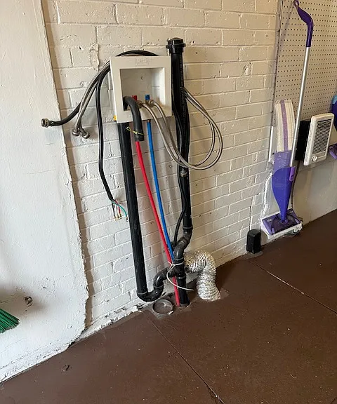 Laundry hook-ups