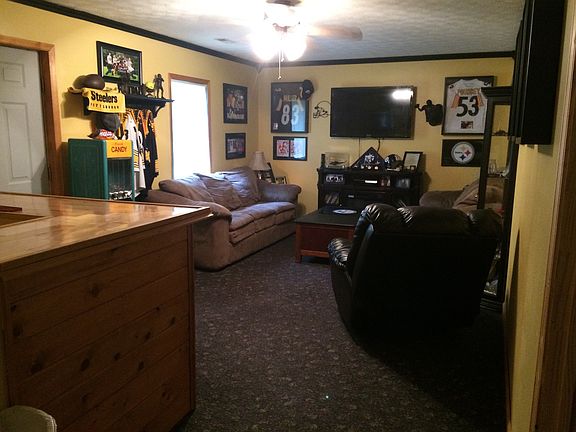 Downstairs family room