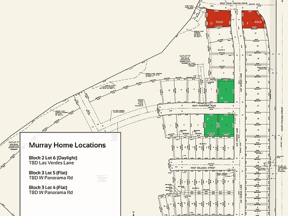 Plat Map Southwest Village Heights 3rd Addition