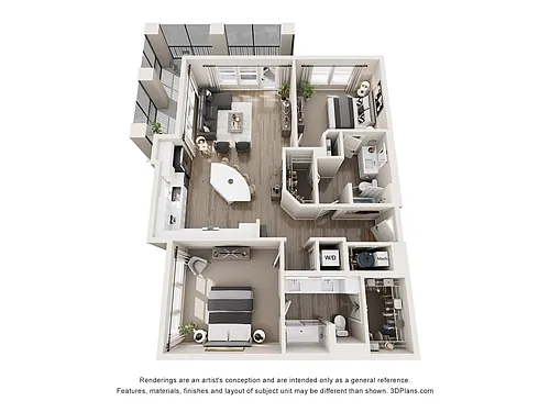 Floor plan B2