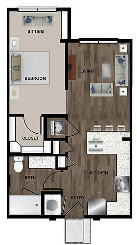 Floor plan Minimalist | S1b