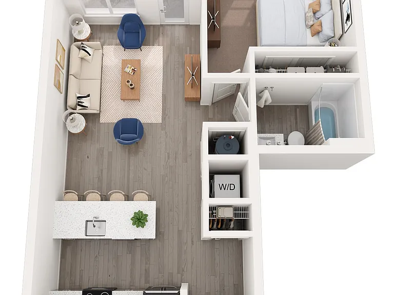 One Bedroom - A1 One Bedroom - A1