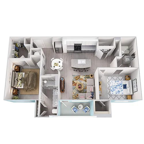 Floor plan B6 Bungalow