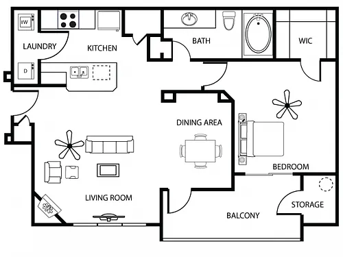 Floor plan Amber 2