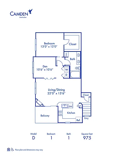 Floor plan D
