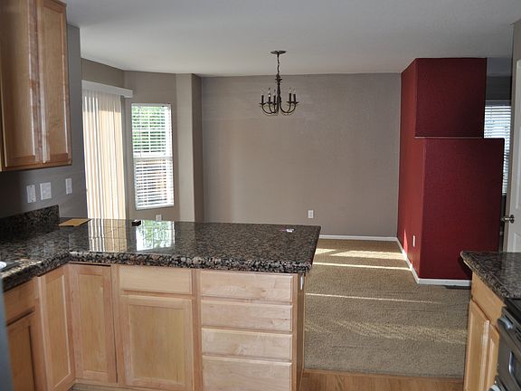 Dining/eating nook view from kitchen