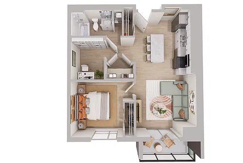 Floor plan 163A-201
