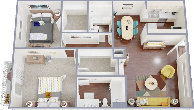 B2 Floorplan Diagram