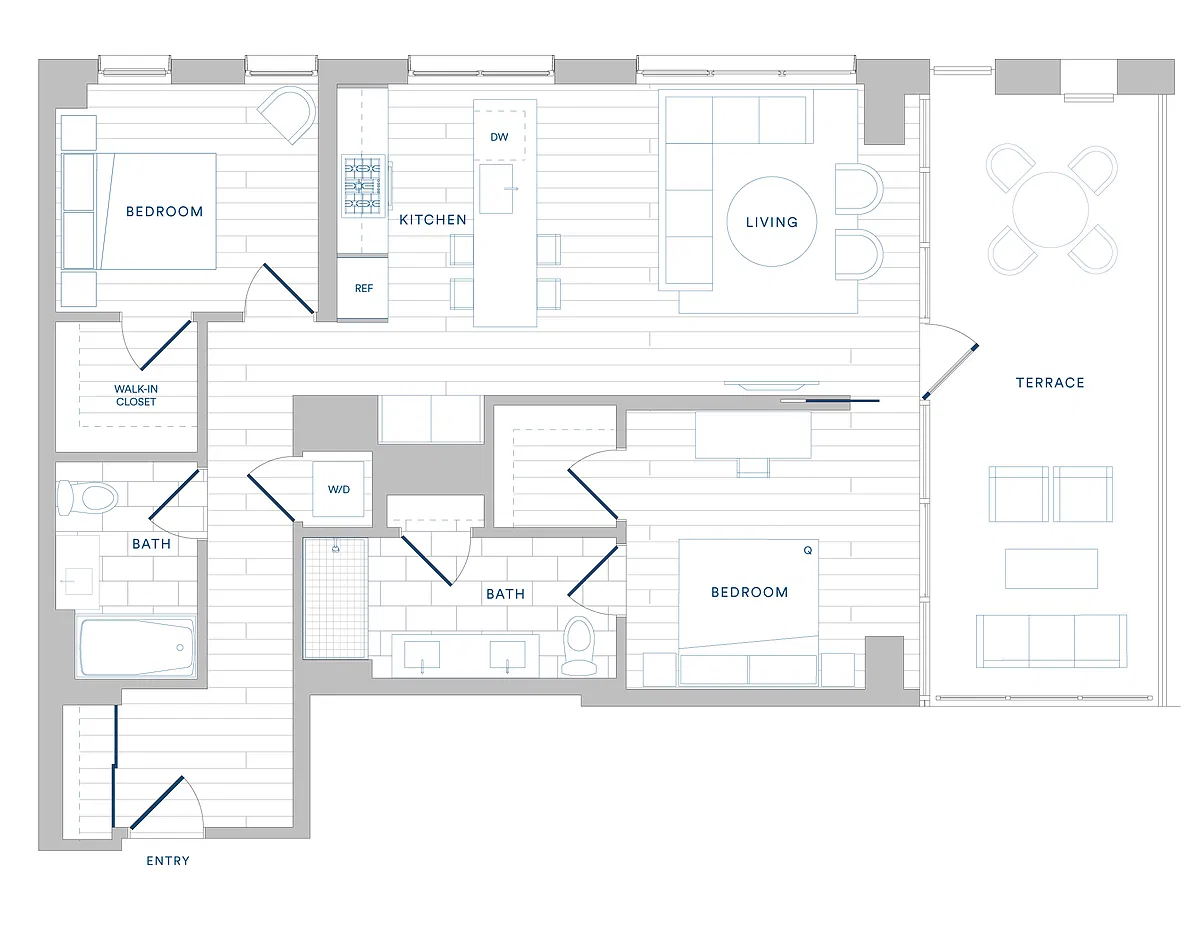 Floor plan B6