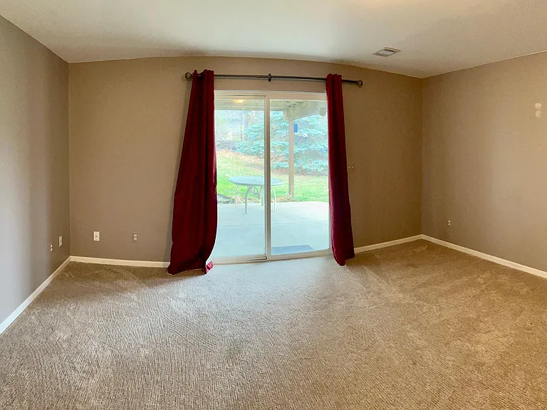 Bonus room continued - Lower level walk out.