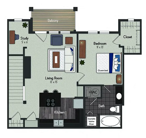 Floor plan Eppley