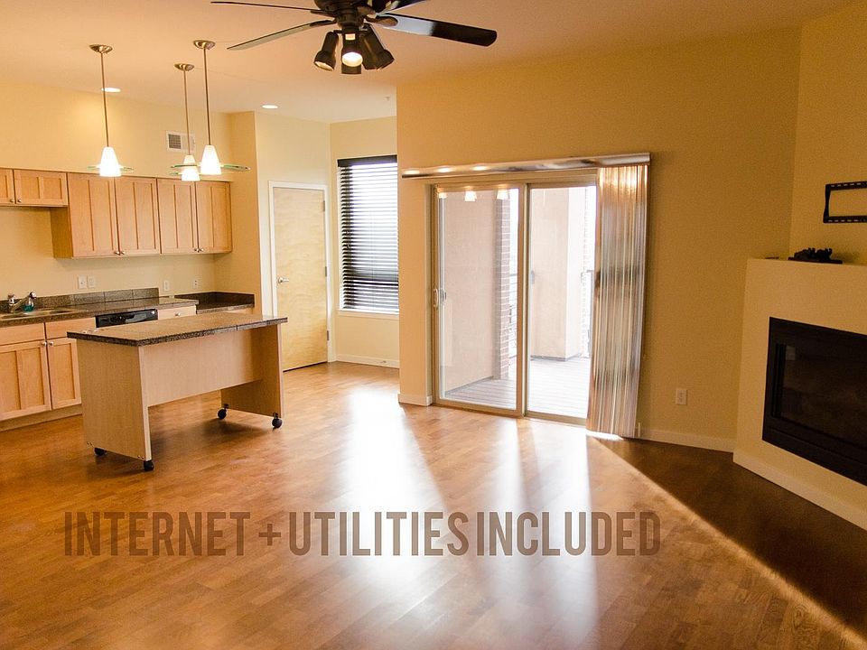 Kitchen and living room