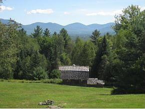Barn and View