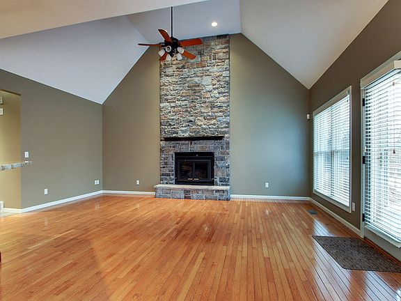 Family room of kitchen area