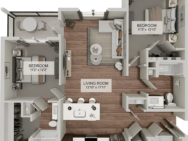 Wrenley Luxury Apartment Homes — Photo 42