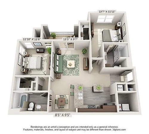 Floor plan B1