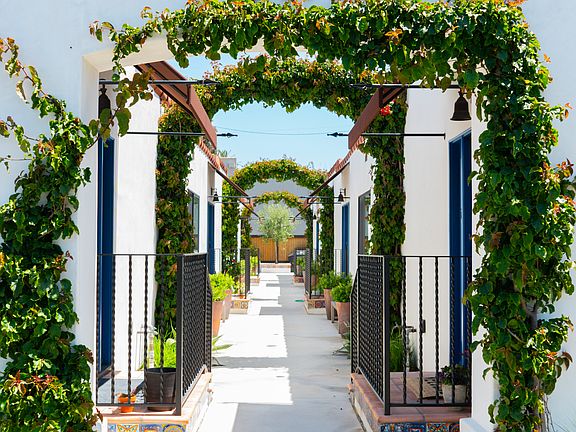 Entrance to property