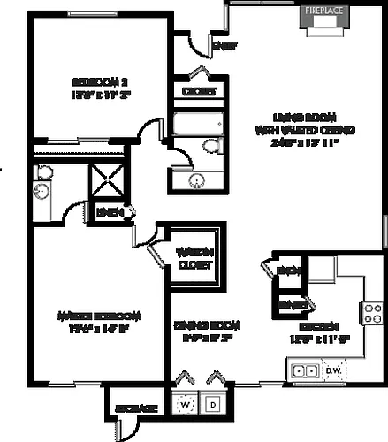Floor plan Plan A