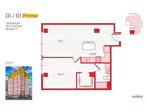 Floor plan Prime 01