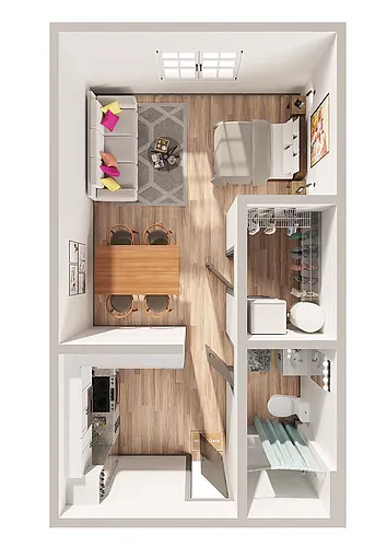 Floor plan S1D
