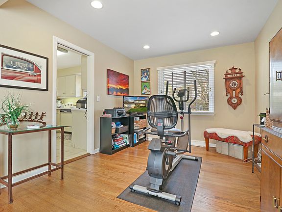 The adjacent 10x11 dining room is open to the livi