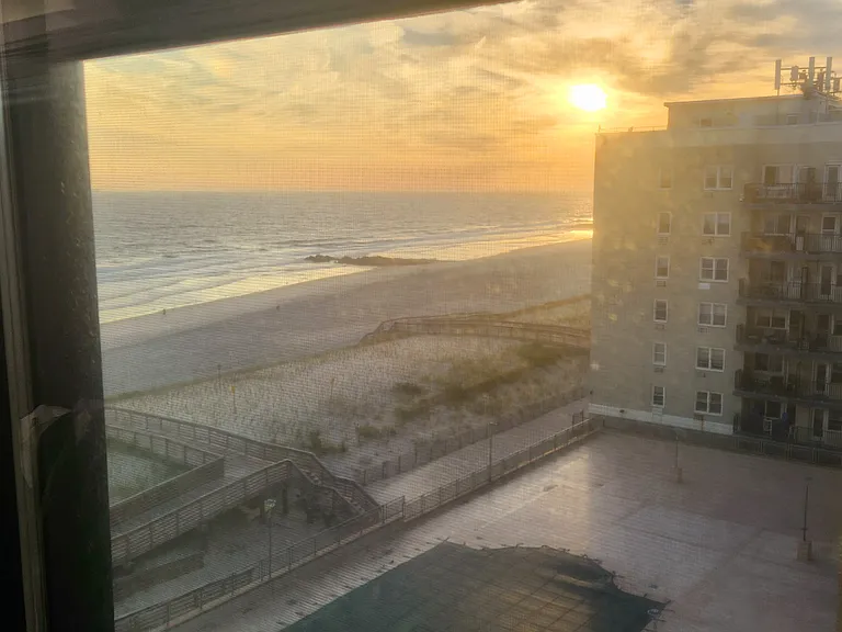 View from windows in living room.