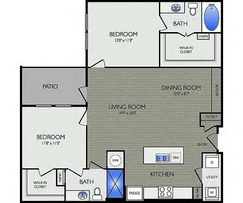 Floor plan B2