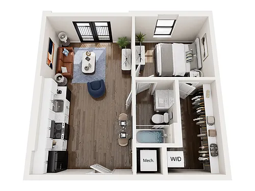 Floor plan A21