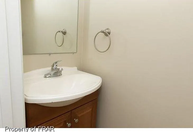 The half bathroom is on the ground floor and is energy star certified.
