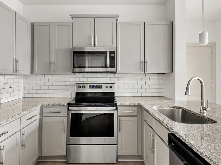 Kitchen with Stainless Steel Appliances