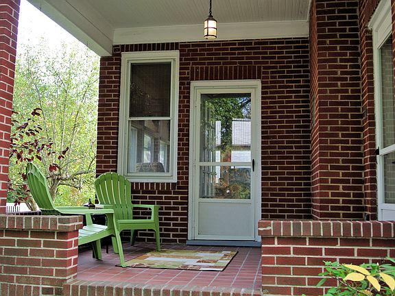 with an inviting side porch