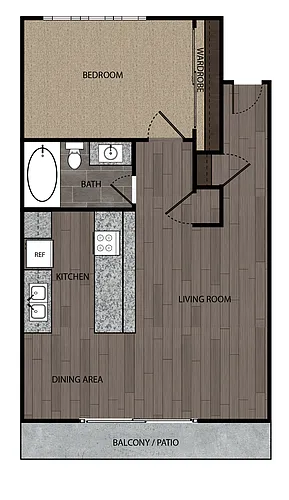 Floor plan Via Veneto