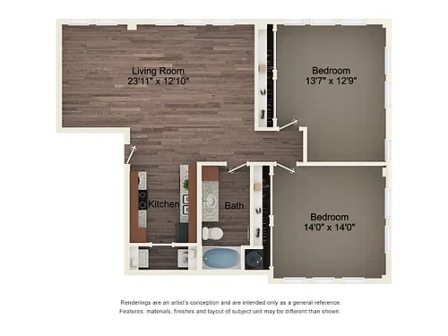 Floor plan B4