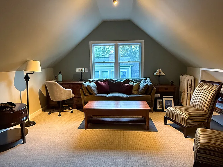 Attic living room