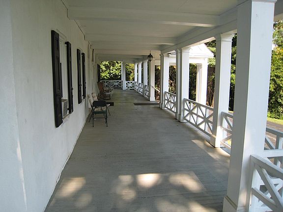 Mansion porch