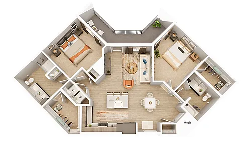 Floor plan B5