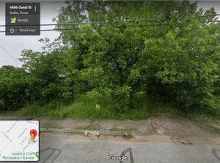 4606 Canal St LOT 19, Dallas, TX 75210