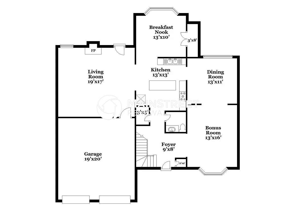 Floor Plan - 7416 Petal Pl