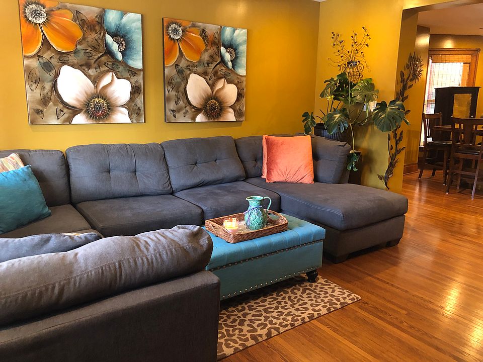 Cozy living room area
