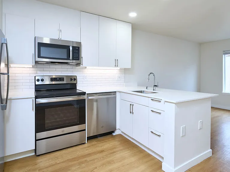 Kitchen with Stainless Steel Appliances