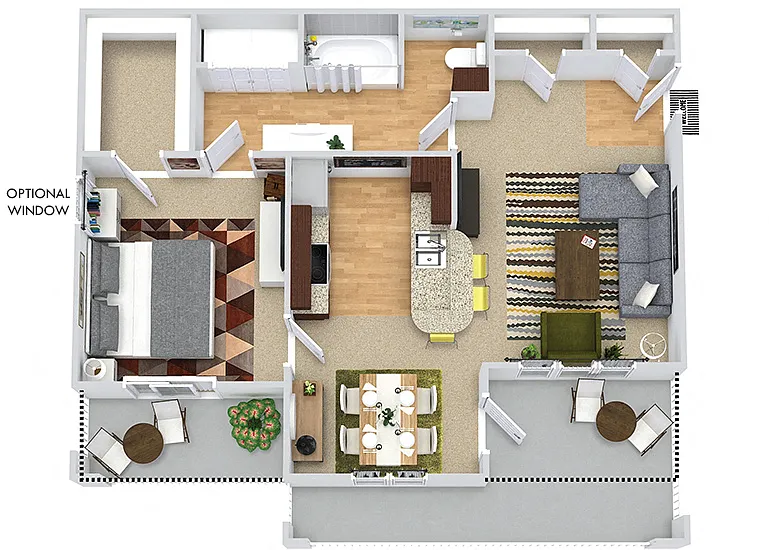 Floor plan Amherst