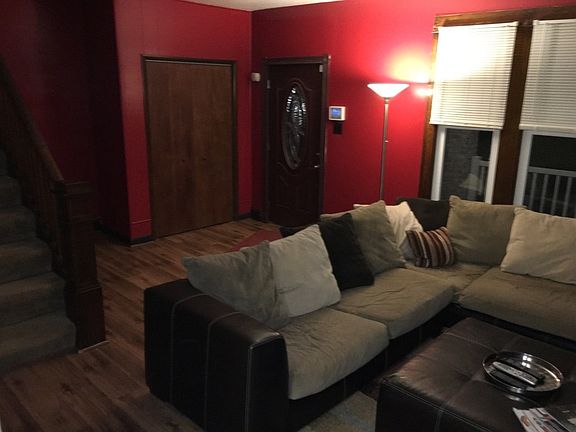 Front entry and living room