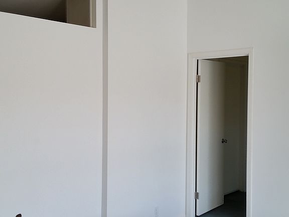 north wall to master bedroom